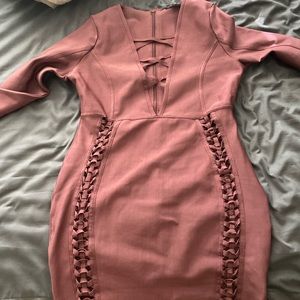 Fashion nova bandage body con dress